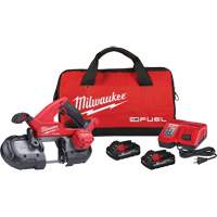 M18 Fuel Compact Band Saw Kit, 18 V, 3-1/4" Capacity Industrial Sales