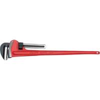 Pipe Wrench, 6" Jaw Capacity, 48" Long, Powder Coated Finish, Ergonomic Handle Industrial Sales