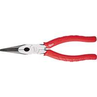 Comfort Grip Long Nose Pliers, 8" L Industrial Sales