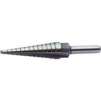 DRILLCO Multi-Step Drill Bit, 1/8" - 1/2" , High Speed Steel Industrial Sales