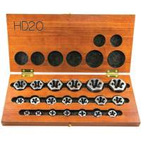 Jeu de fili&egrave;res hexagonales &agrave; fileter DRILLCO, 20 Morcea Industrial Sales