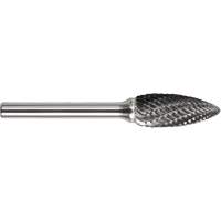 DRILLCO Double Cut Flame Shaped Burr, SH-1 Industrial Sales