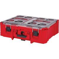 Packout Deep Organizer, 15-1/5" x 19-7/10" x 7", Red Industrial Sales