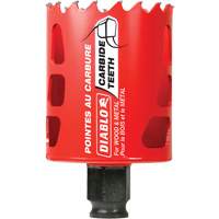 Wood & Metal Hole Saw, 2", 2-3/8" Depth of Cut, Carbide Industrial Sales