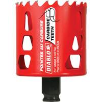 Wood & Metal Hole Saw, 2-5/8", 2-3/8" Depth of Cut, Carbide Industrial Sales