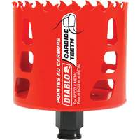 Wood & Metal Hole Saw, 3", 2-3/8" Depth of Cut, Carbide Industrial Sales