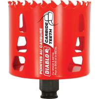 Wood & Metal Hole Saw, 3-1/8", 2-3/8" Depth of Cut, Carbide Industrial Sales