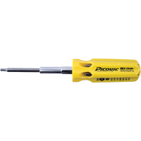 Tournevis multi-embouts SAE Hex-Calibre, Prise Plastique Industrial Sales