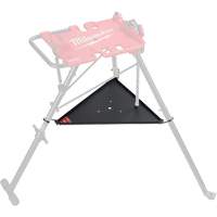 Tablette inf&eacute;rieure pour tr&eacute;pied de nivellement de 6 po avec &eacute;tau &agrave; chaîne Industrial Sales