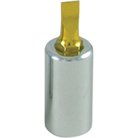 Gold Tip Screwdriver Bit, Slot, 15/64", 1/4" Drive Industrial Sales