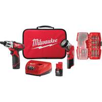 Trousse daccessoires pour tournevis avec lampe de travail, Lithium-ion, 12 V Industrial Sales