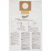 Sacs &agrave; poussi&egrave;re molletonn&eacute;s, 6 gal. US Industrial Sales