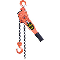 VLP Series Lever Chain Hoist, 10' Lift, 1653.46 lbs. (0.75 tons) Capacity Industrial Sales