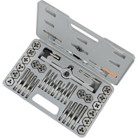 TD40A Premium SAE Alloy Tap & Die Set, 40 Pieces Industrial Sales
