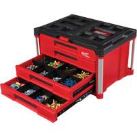 PackOut 4-Drawer Tool Box, 16-3/10" x 22-1/5" x 14-3/10", Red Industrial Sales