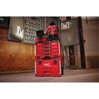 PackOut 4-Drawer Tool Box, 16-3/10" x 22-1/5" x 14-3/10", Red Industrial Sales