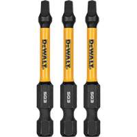 3-Piece FLEXTORQ&reg; Impact Screwdriving Bits, Square, #3, 1/4" Drive Industrial Sales