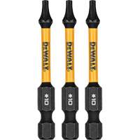 3-Piece FLEXTORQ&reg; Impact Screwdriving Bits, Torx, T-10, 1/4" Drive Industrial Sales