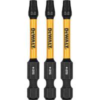 3-Piece FLEXTORQ&reg; Impact Screwdriving Bits, Torx, T-25, 1/4" Drive Industrial Sales