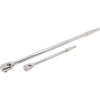 Ensemble de rochet &agrave; t&ecirc;te en goutte enti&egrave;rement polie et manche flexible extra long avec prises  1/4" & 3/8" 120XP Industrial Sales