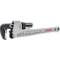 K9 Jaw Pipe Wrench, 2-3/8" Jaw Capacity, 14" Long, Powder Coated Finish, Non-Ergonomic Handle Industrial Sales