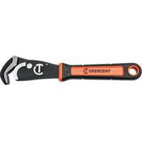 Self-Adjusting Dual Material Pipe Wrench, 1-1/2" Jaw Capacity, 12" Long, Black Oxide Finish, Cushion Handle Industrial Sales