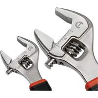 Quick-Fit-Jaw Adjustable Wrench Set, Adjustable, 2 Pieces, Imperial and Metric Industrial Sales