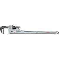 Pipe Wrench, 6" Jaw Capacity, 48" Long, Powder Coated Finish, Non-Ergonomic Handle Industrial Sales