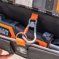 Bucket Work CentreS-Hook Large Pouch Module, Nylon, 3 Pockets, Black/Orange Industrial Sales