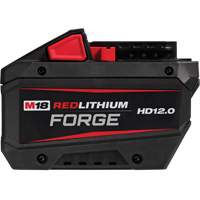 Bloc-pile M18 REDLITHIUM FORGE HD12.0, Lithium-ion, 18 V Industrial Sales