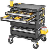 TOUGHSYSTEM&reg; 2.0 DXL 5-in-1 Modular Workstation, 34" x 25-4/5" x 39", Black/Yellow Industrial Sales