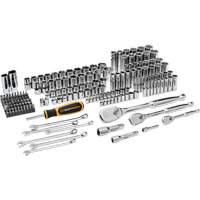 Jeu d'outils manuels pour m&eacute;canicien 90T SAE/MM avec prises 1/4", 3/8” & 1/2" Industrial Sales