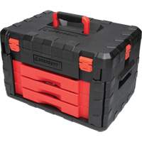 1/4", 3/8" & 1/2" Mechanics Hand Tool Set with 3-Drawer Storage Case Industrial Sales