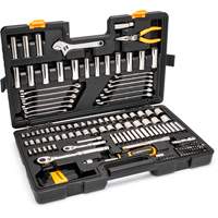 Jeu doutils de qualit&eacute; professionnelle &agrave; 72 dents, 6 pans et &agrave; prise 3/8" et 1/4" Industrial Sales