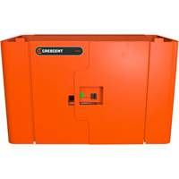 RAILWORKS Double Door Steel Security Panel Lockable Storage Industrial Sales