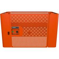 RAILWORKS Mesh Security Panel Single Door Lockable Storage Industrial Sales