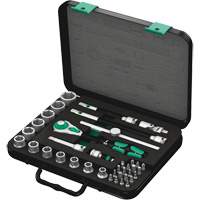 8100 SB 4 Zyklop Speed Ratchet Set, 38 Pcs, 3/8" Drive Size Industrial Sales