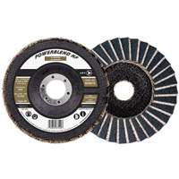 Disque &agrave; lamelles POWERBLEND NF, 4-1/2" x 7/8", Type 29, Grain Z60, Alumine de zirconium Industrial Sales