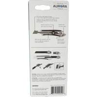 Couteau professionnel de 18 mm, Acier inoxydable, Robuste, Prise en Caoutchouc Industrial Sales