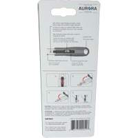 Couteau de s&eacute;curit&eacute; r&eacute;tractable standard, Acier inoxydable, Prise en Caoutchouc Industrial Sales