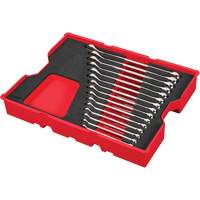 Jeu de cl&eacute;s avec plateau pour tiroirs PACKOUT, Combinaison, 15 morceaux, M&eacute;trique Industrial Sales