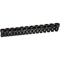 Jeu de douilles SAE &agrave; 6 pans, 29 Mcx, Chocs, Prise de 3/4" Industrial Sales