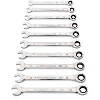 90-Tooth 12 Point Wrench Set, Ratcheting Combination, 12 Pieces, Metric Industrial Sales