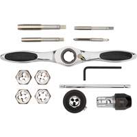 SAE Ratcheting Tap & Die Set, 13 Pieces Industrial Sales