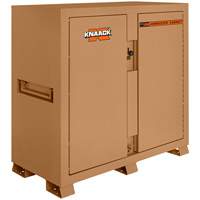 Model 139 Jobsite Cabinet with Padlock, Steel, 59.4 Cubic Feet, Tan Industrial Sales