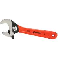 Adjustable Wrench, 6" L, 0.937" Max Width, Black Oxide Industrial Sales