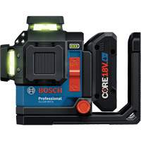 Laser dalignement/nivellement 360 connect&eacute; &agrave; faisceau vert &agrave; trois points Industrial Sales