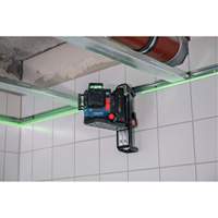 Laser dalignement/nivellement 360 connect&eacute; &agrave; faisceau vert &agrave; trois points Industrial Sales