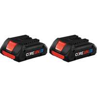 Batteries CORE18V &agrave; puissance avanc&eacute;e, Lithium-ion, 18 V, 4 A Industrial Sales