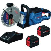 Brushless Cutoff Saw Kit, 9", 18 V Industrial Sales